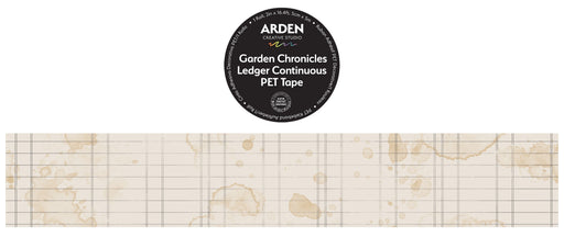 Arden Creative Studio Garden Chronicles - Ledger Continuous PET tape