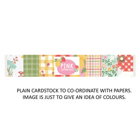 Simple Stories Pink Lemonade - Bazzill Matchmaker Pack