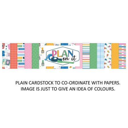 Echo Park Plan On It - Bazzill Matchmaker Pack