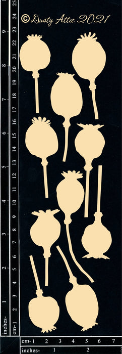 Dusty Attic - Poppy Heads