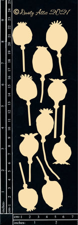 Dusty Attic - Poppy Heads