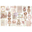 Prima Buttons & Keepsakes - Ephemera Quilted Memories 64 Pieces