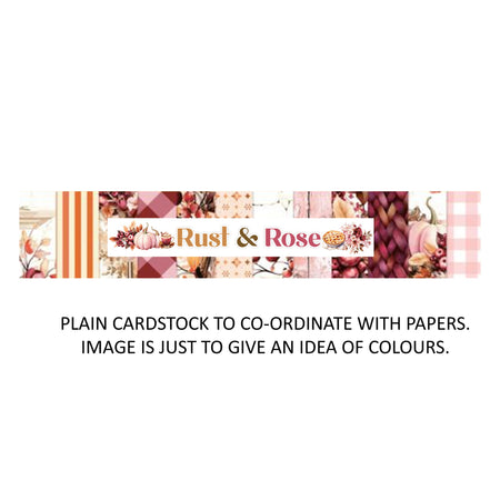 Mintay Papers Rust & Rose - Bazzill Matchmaker Pack