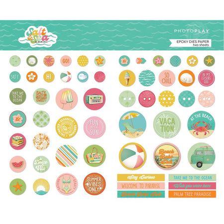 Photoplay Travel Junque - Epoxy Cut Out Sheets