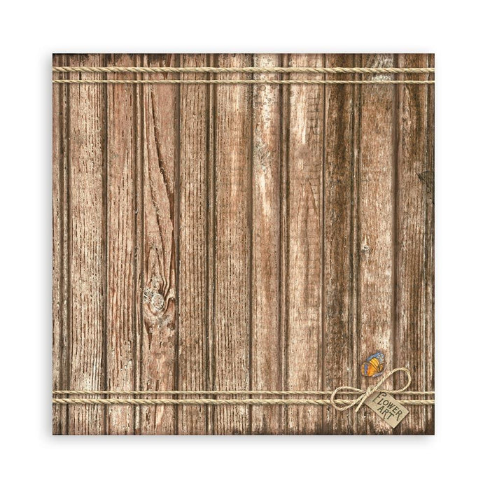 Stamperia Sunflower Art - 12x12 Fabric