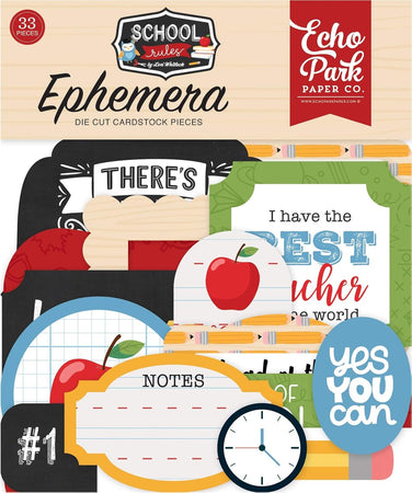 Echo Park School Rules - Ephemera