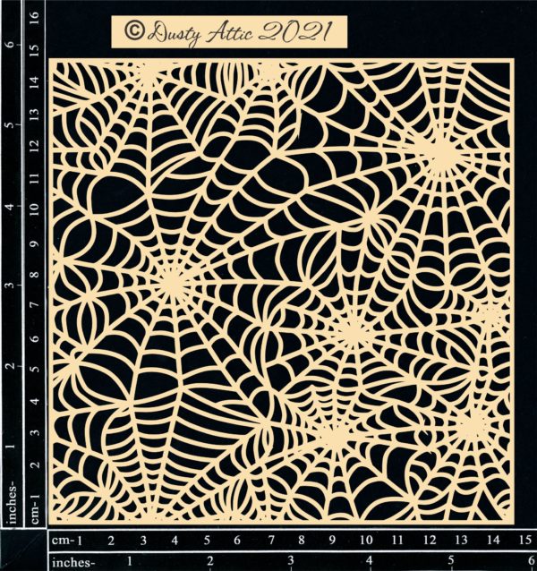 Dusty Attic - Spider Web Panel Small