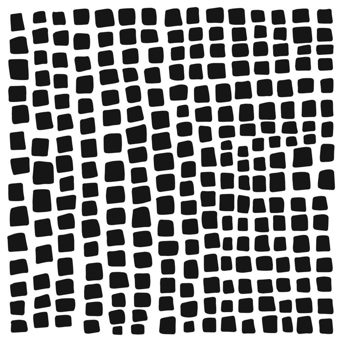 Crafter's Workshop 6x6 Template - Square Stones