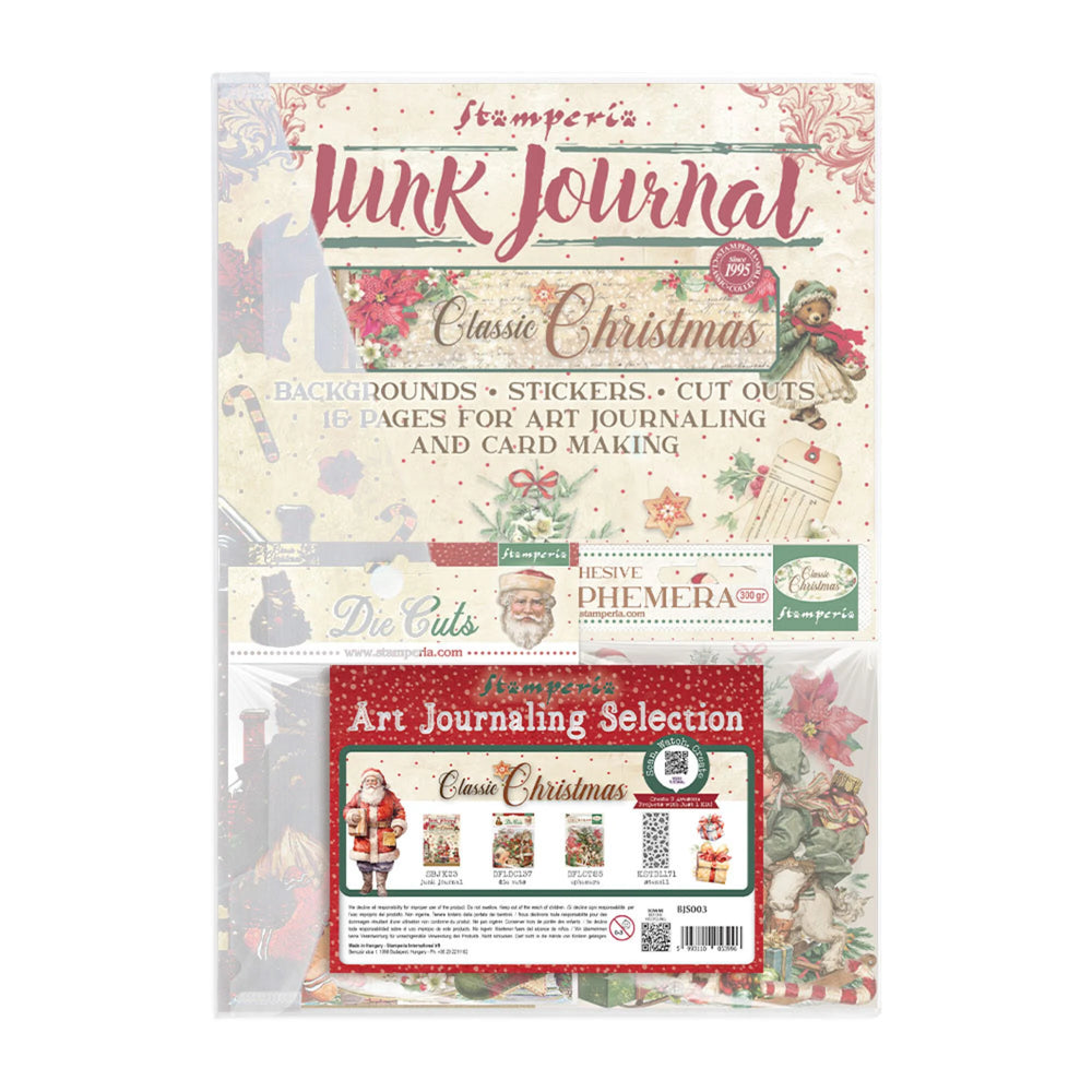 Stamperia Classic Christmas - Art Journaling Selection