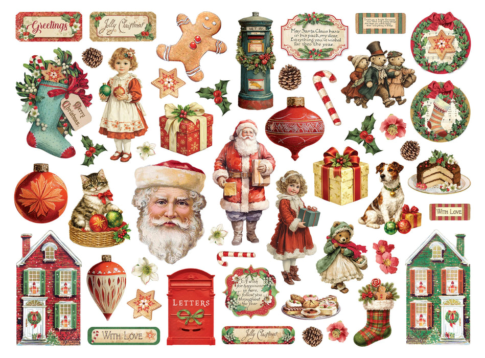 Stamperia Classic Christmas - Die-Cuts