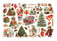 Stamperia Classic Christmas - Adhesive Ephemera