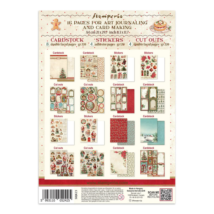 Stamperia Classic Christmas - Junk Journal