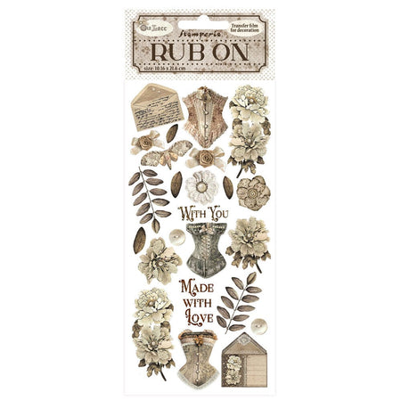 Stamperia Old Lace - Corsets Rub-Ons