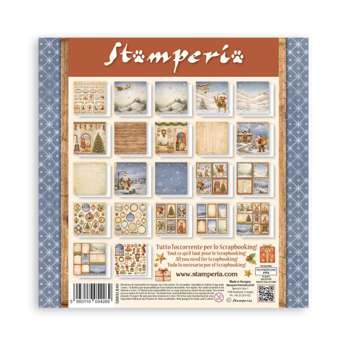 Stamperia Silent Night - 12x12 Maxi Paper Pack