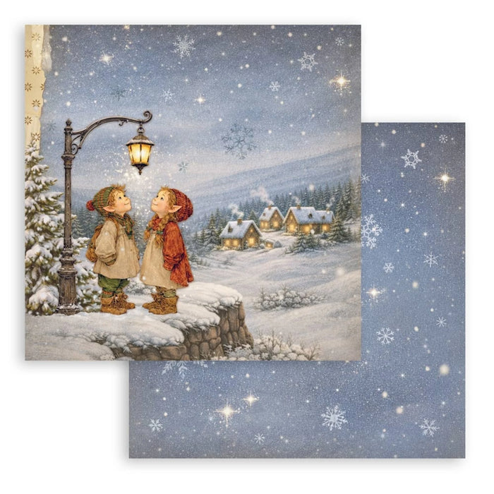 Stamperia Silent Night - Street Lamp