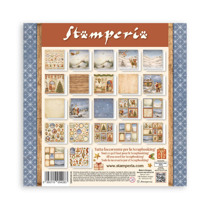 Stamperia Silent Night - 8x8 Maxi Paper Pack