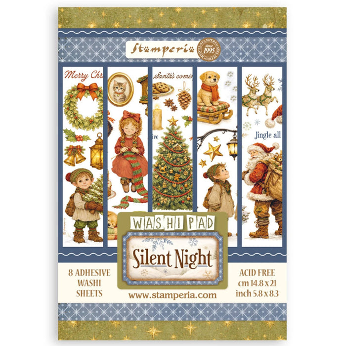 Stamperia Silent Night - A5 Washi Pad
