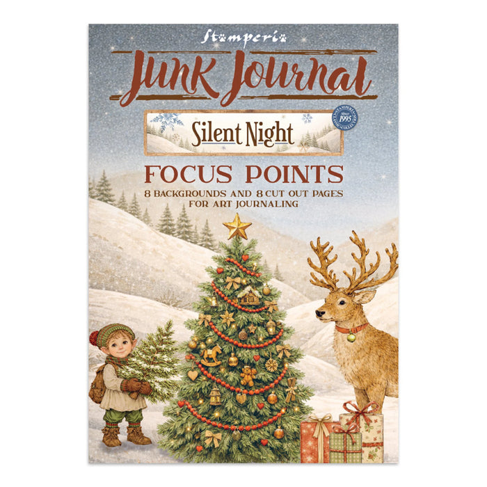 Stamperia Silent Night - Junk Journal A5 Focus Points