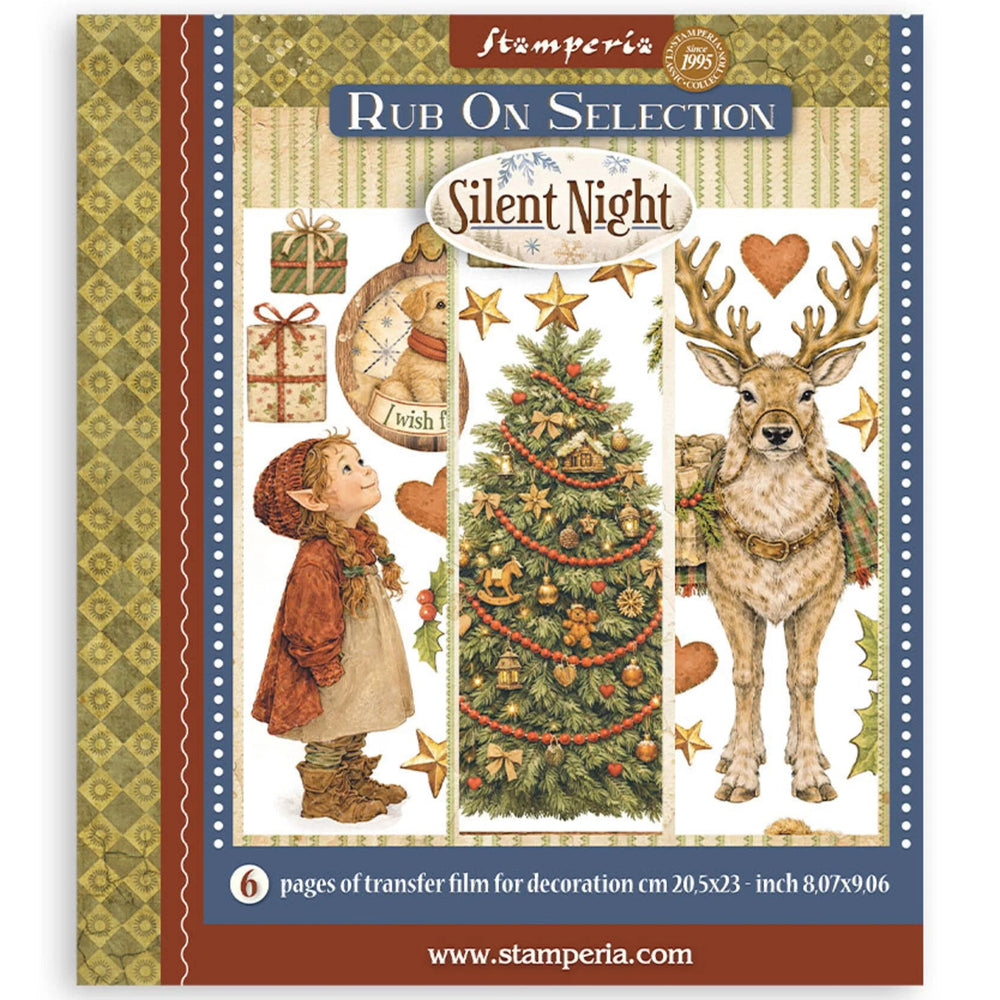 Stamperia Silent Night - Rub-On Selection