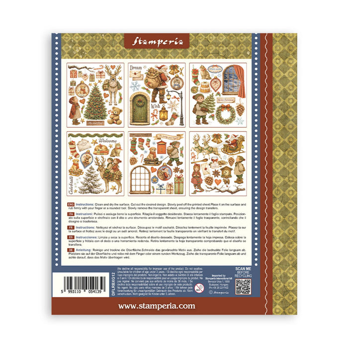 Stamperia Silent Night - Rub-On Selection
