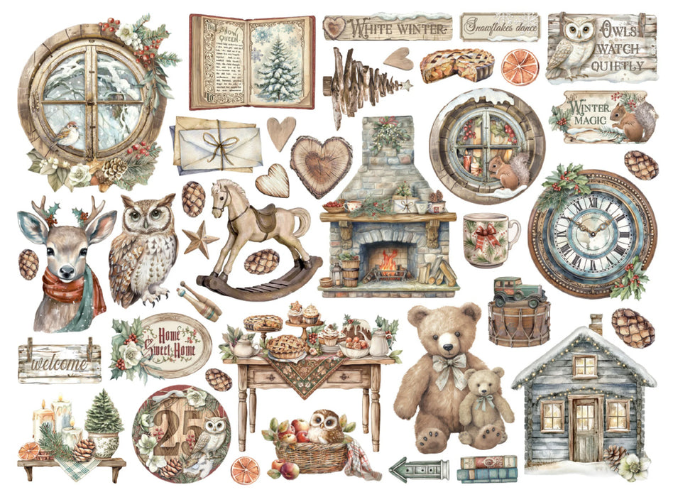 Stamperia The Owl's House - Die Cuts