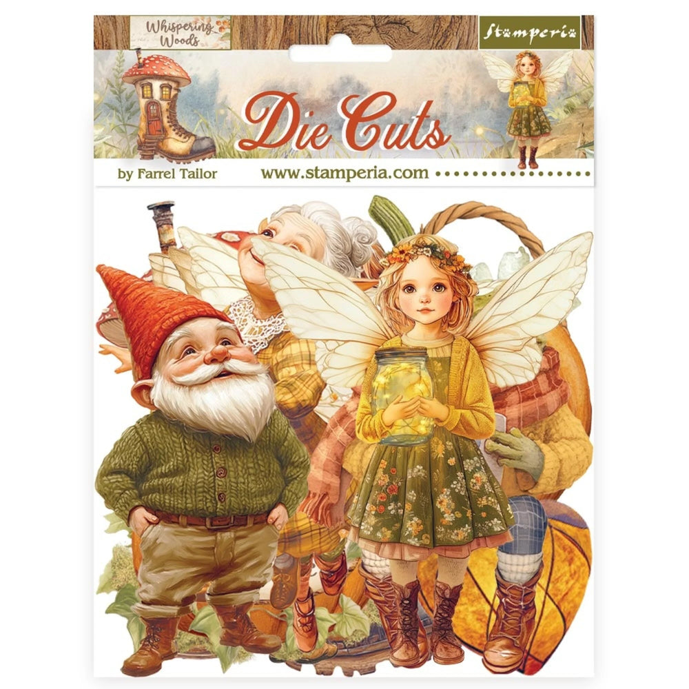 Stamperia Whispering Woods - Die Cuts