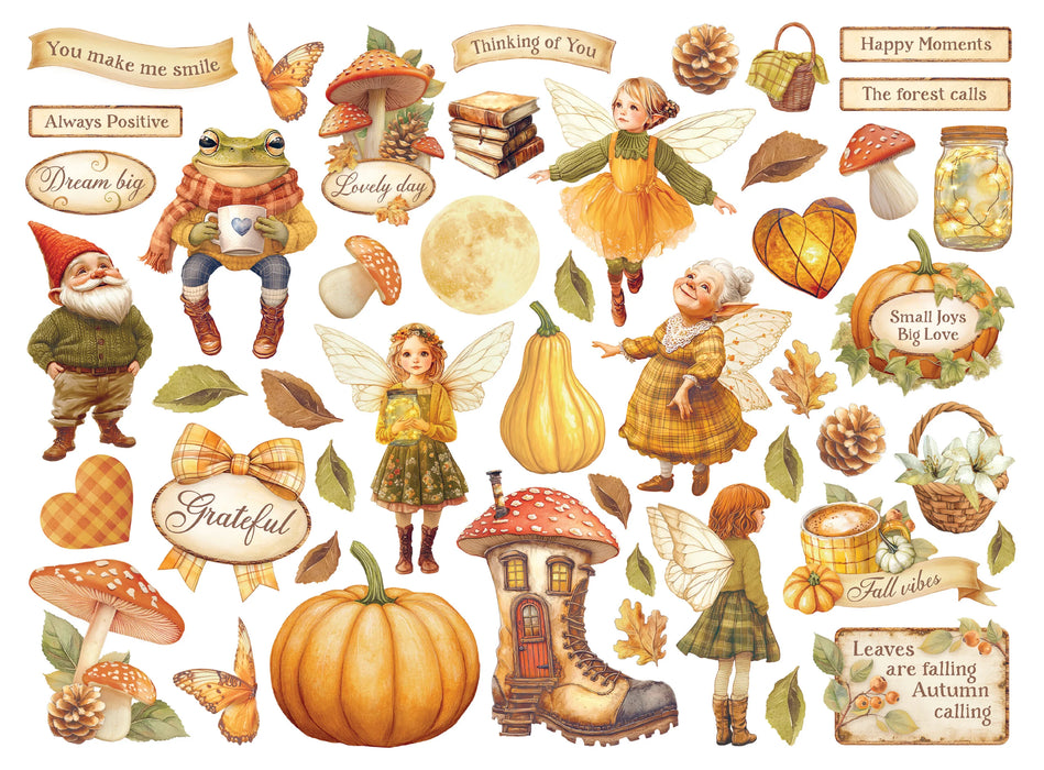 Stamperia Whispering Woods - Die Cuts