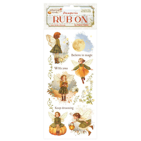 Stamperia Whispering Woods - Fairy Rub-Ons