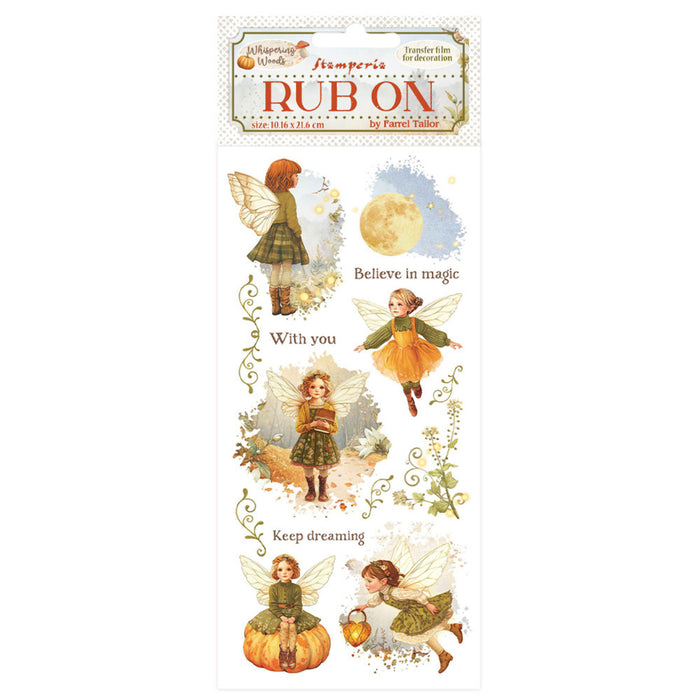 Stamperia Whispering Woods - Fairy Rub-Ons