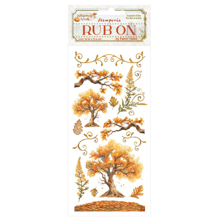 Stamperia Whispering Woods - Oak Rub-Ons
