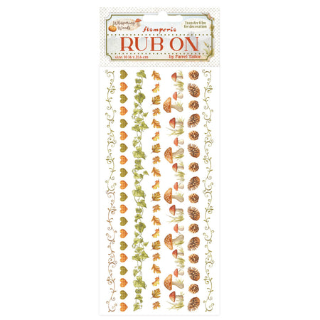 Stamperia Whispering Woods - Stripes Rub-Ons