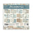 Stamperia White Christmas - 8x8 Backgrounds Paper Pack