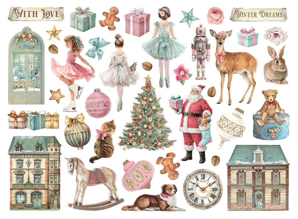 Stamperia Winter Magic - Die-Cuts