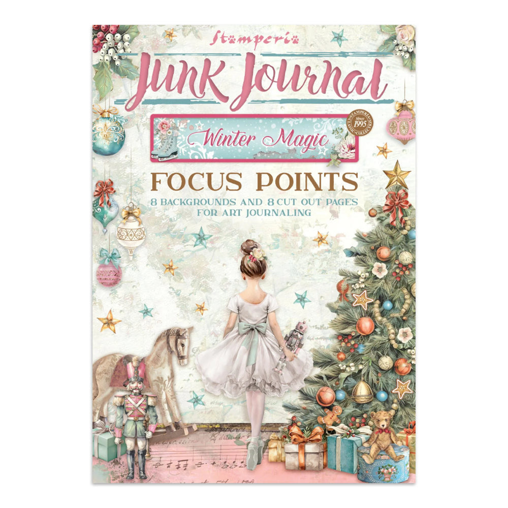Stamperia Winter Magic - Junk Journal A5 Focus Points