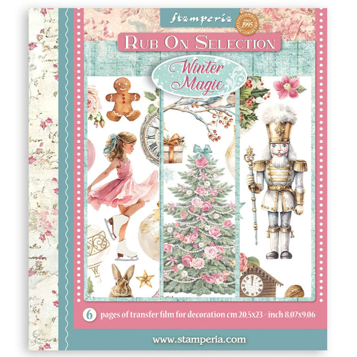 Stamperia Winter Magic - Rub-On Selection