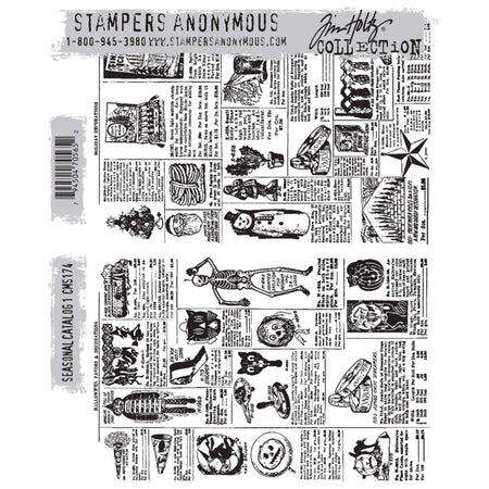 Stampers Anonymous Tim Holtz Collection - Seasonal Catalog 1