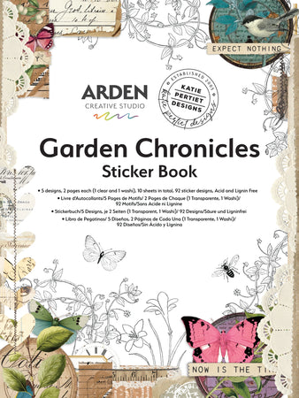 Arden Creative Studio Garden Chronicles - Sticker Book