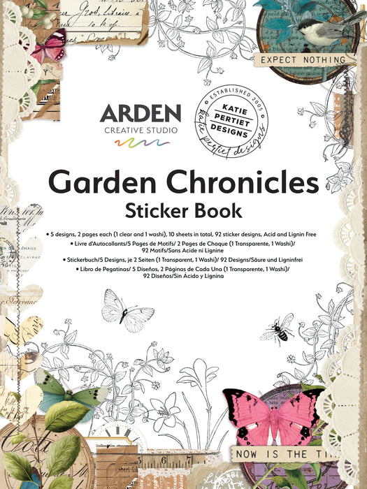 Arden Creative Studio Garden Chronicles - Sticker Book