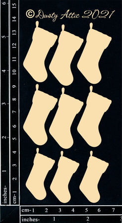 Dusty Attic - Christmas Stockings