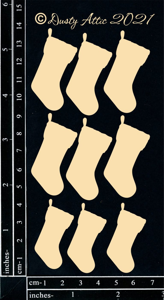 Dusty Attic - Christmas Stockings