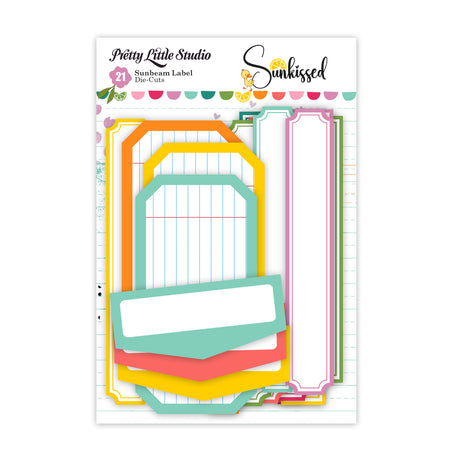 Pretty Little Studio Sunkissed - Sunbeam Label Die-Cuts