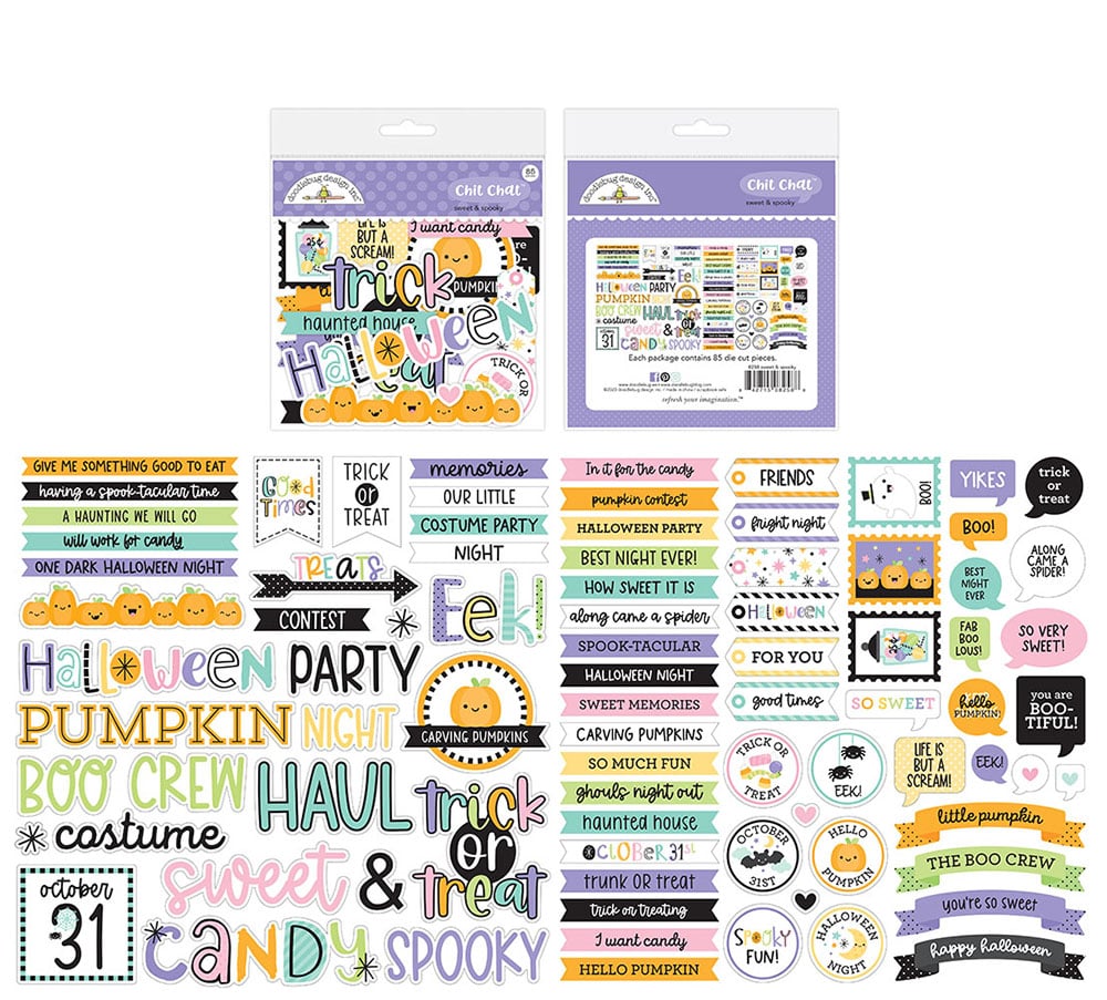 Doodlebug Design Sweet & Spooky - Chit Chat