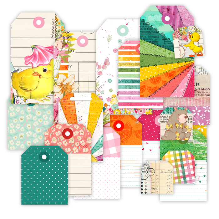 Pretty Little Studio Sunkissed - Summer Loving Shipping Tags
