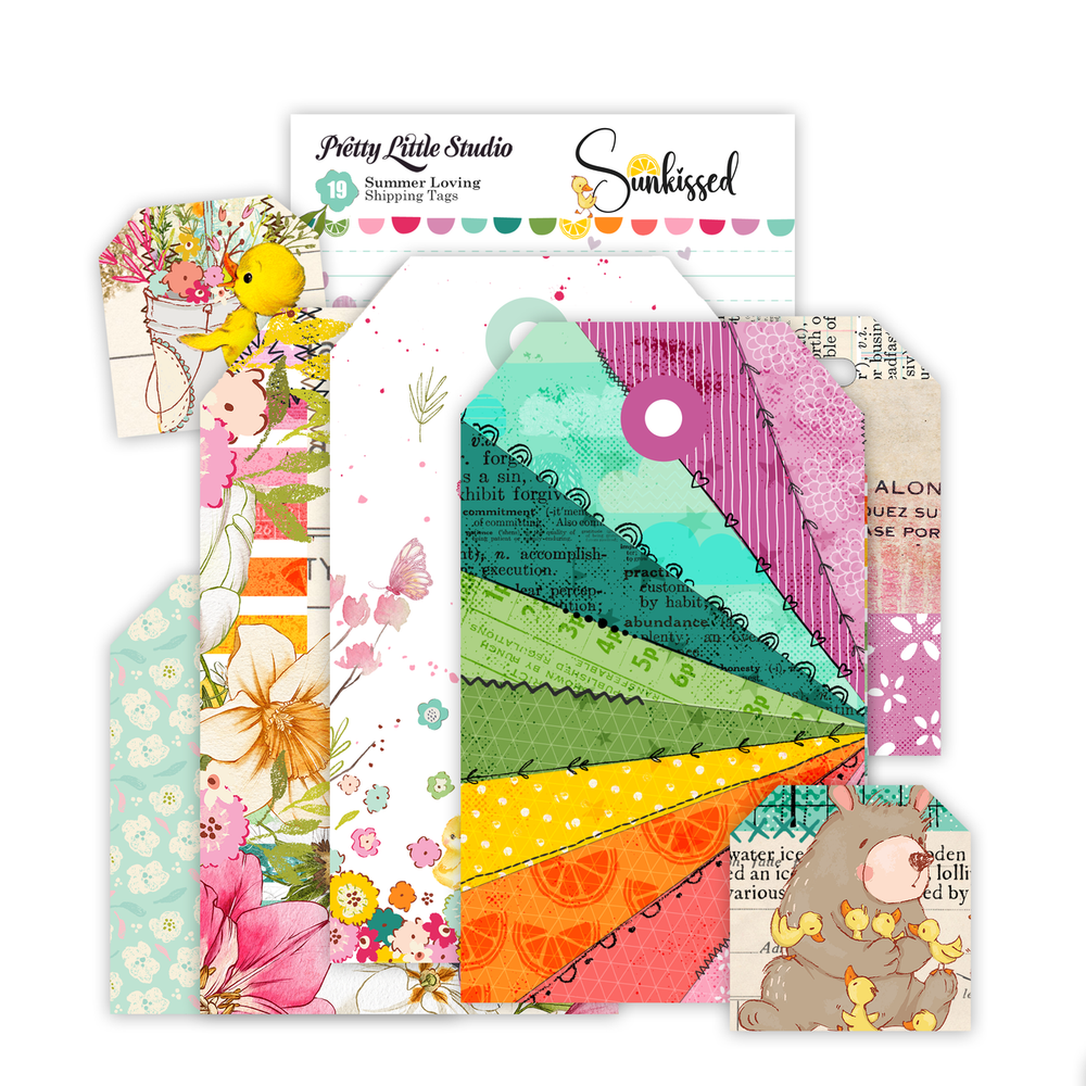 Pretty Little Studio Sunkissed - Summer Loving Shipping Tags