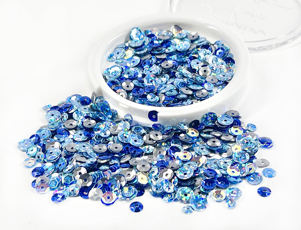 Picket Fence Studios Sequin Mix - The Winter Blues