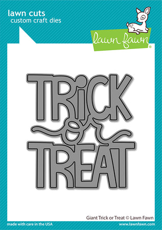 Lawn Fawn Craft Die - Giant Trick or Treat