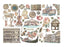 Stamperia Venice City Of Art - Adhesive Paper Ephemera