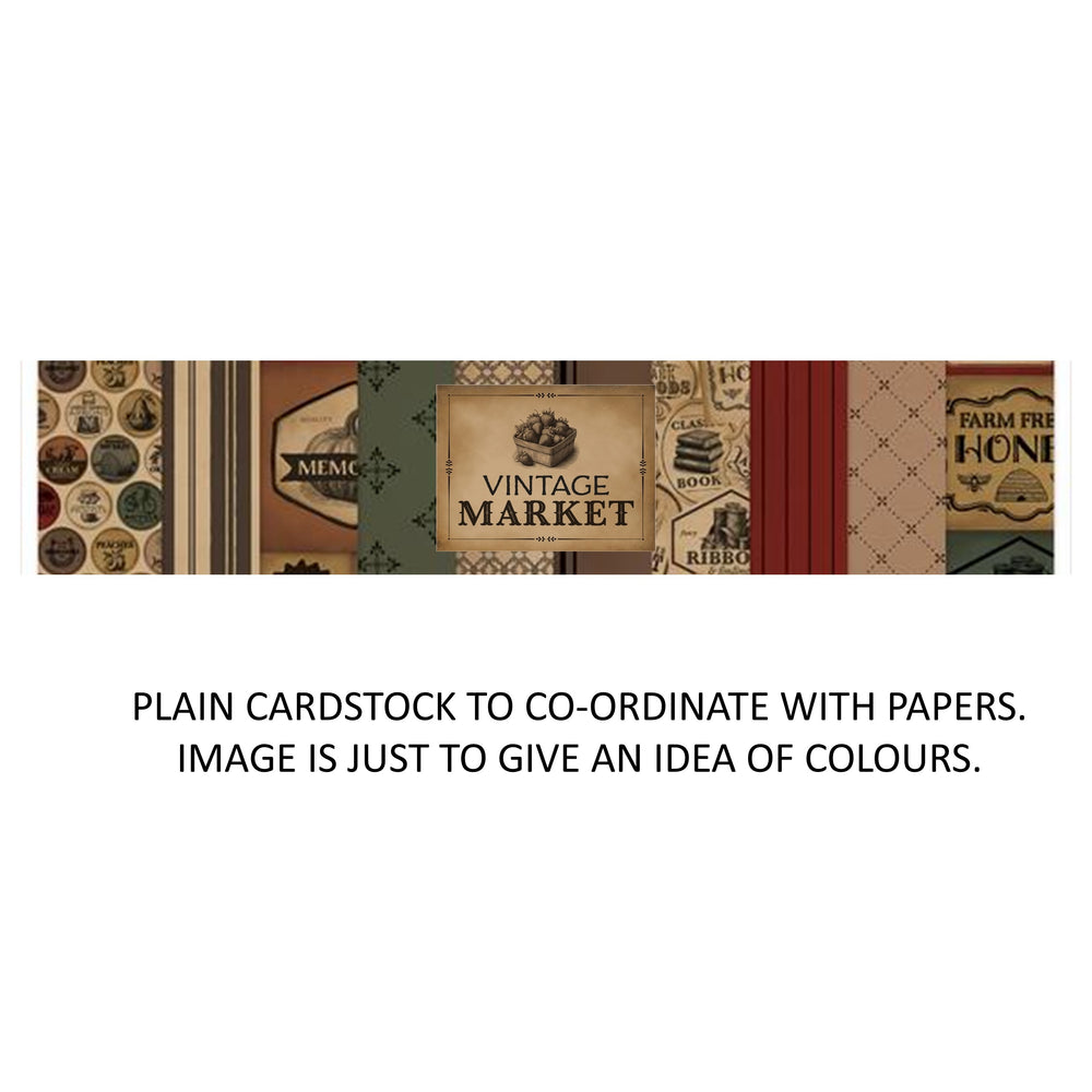 Carta Bella Vintage Market - Bazzill Matchmaker Pack