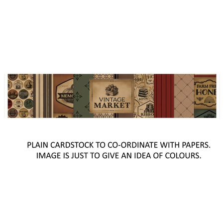 Carta Bella Vintage Market - Bazzill Matchmaker Pack