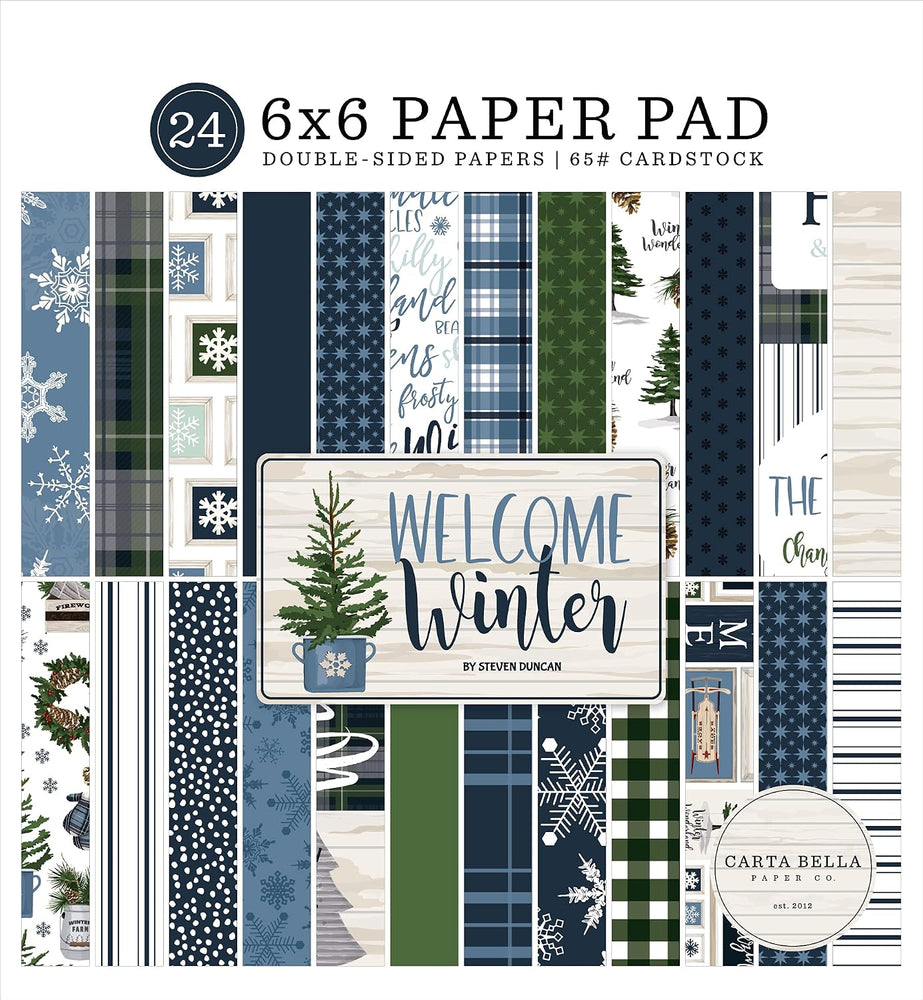 Carta Bella Welcome Winter - 6x6 Pad